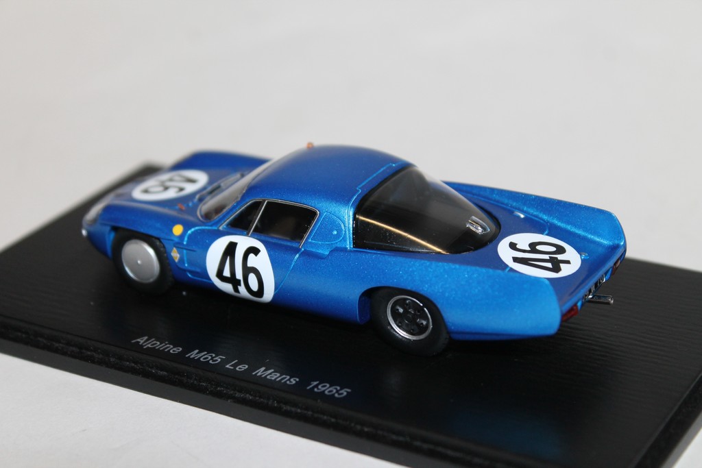 RENAULT ALPINE M65 N°46 1965 SPARK 1/43°