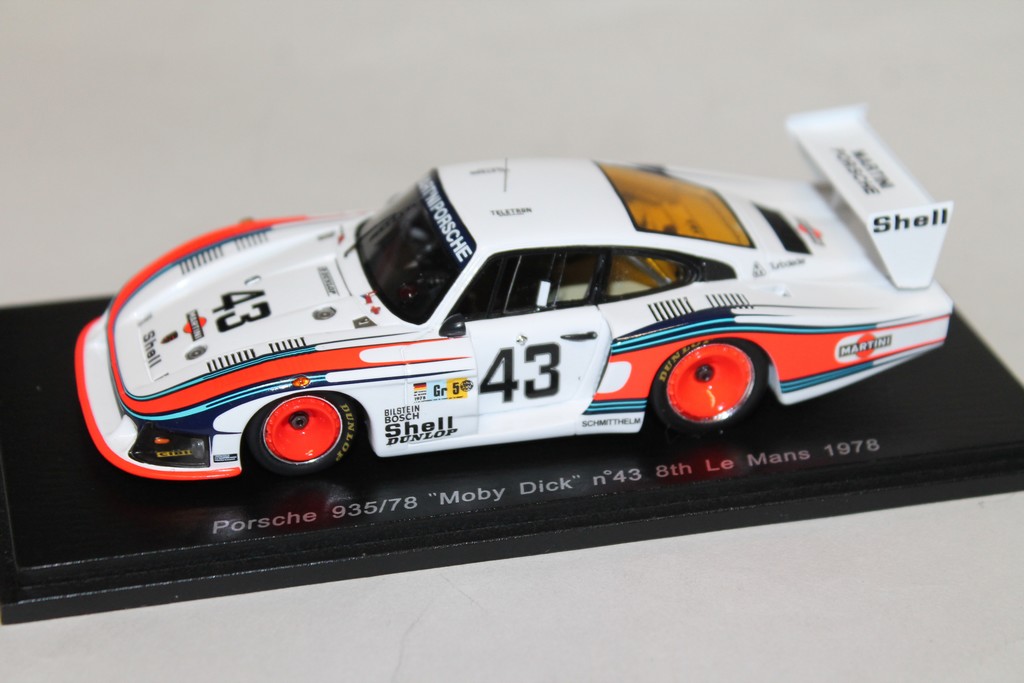 PORSCHE 935/78 "MOBY DICK" N°43 1978 SPARK 1/43°