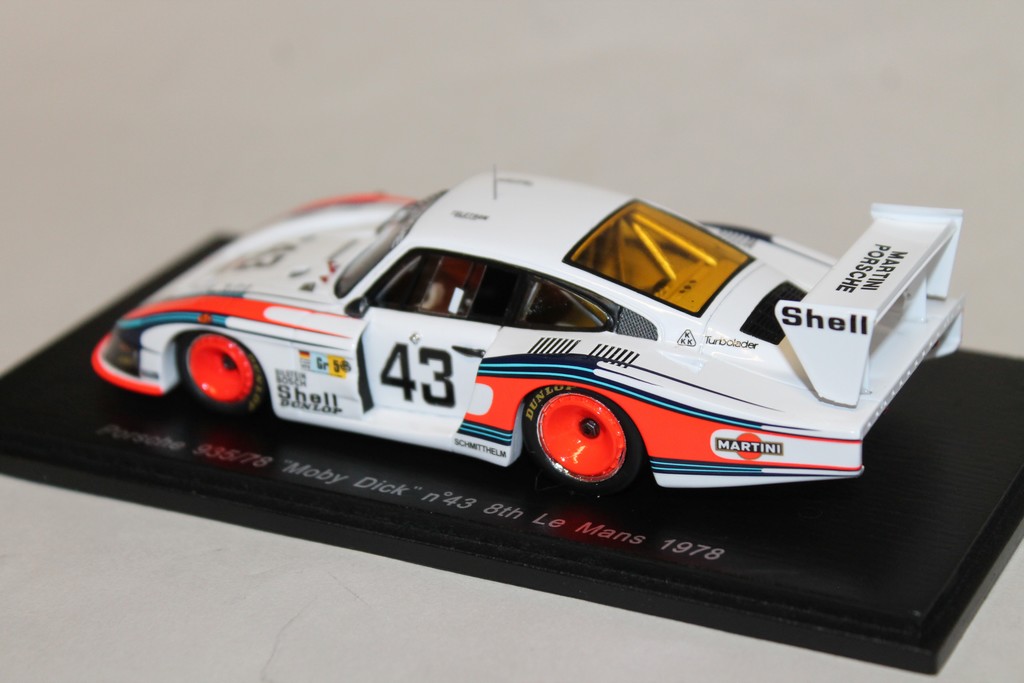 PORSCHE 935/78 "MOBY DICK" N°43 1978 SPARK 1/43°