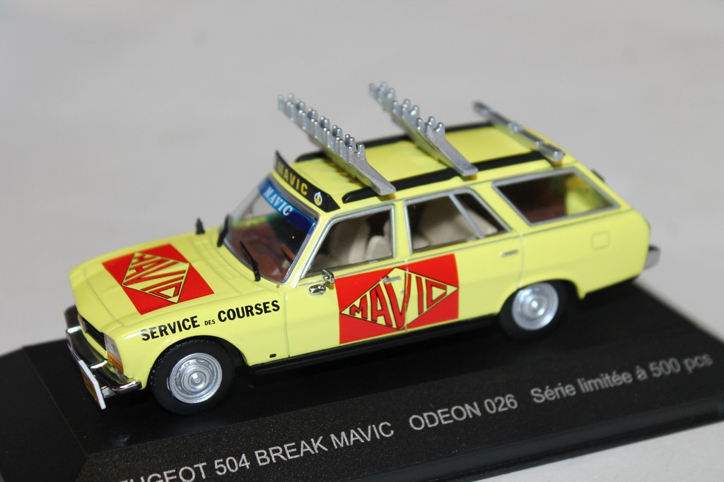 PEUGEOT 504 BREAK MAVIC ODEON 1/43°