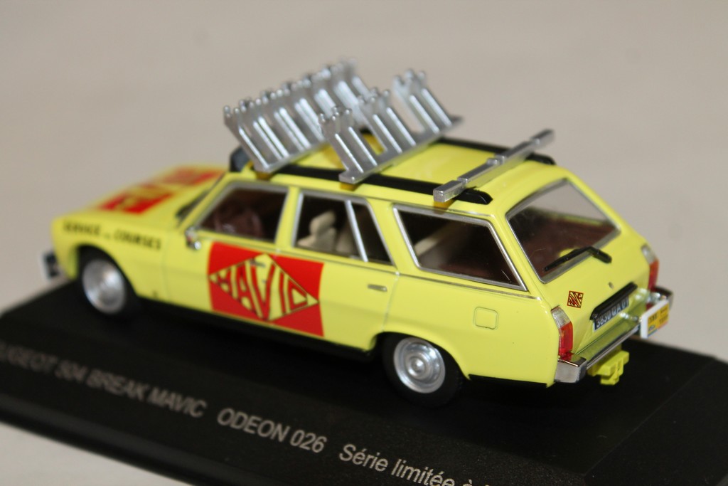 PEUGEOT 504 BREAK MAVIC ODEON 1/43°