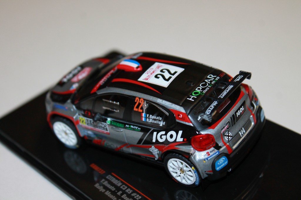 CITROEN C3 R5 N°22 RALLYE MONTE 2019 CARLO IXO 1/43°