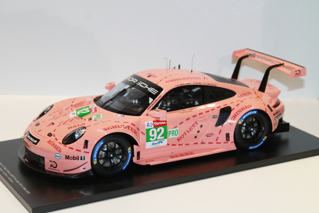 PORSCHE 911 WIN LM GTE PRO 2018 SPARK 1/12°