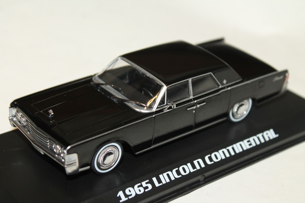 LINCOLN CONTINENTAL THE MATRIX NOIR 1965 GREENLIGHT 1/43°