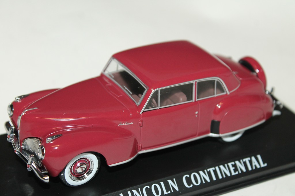 LINCOLN CONTINENTAL ROUGE 1941 GREENLIGHT 1/43°