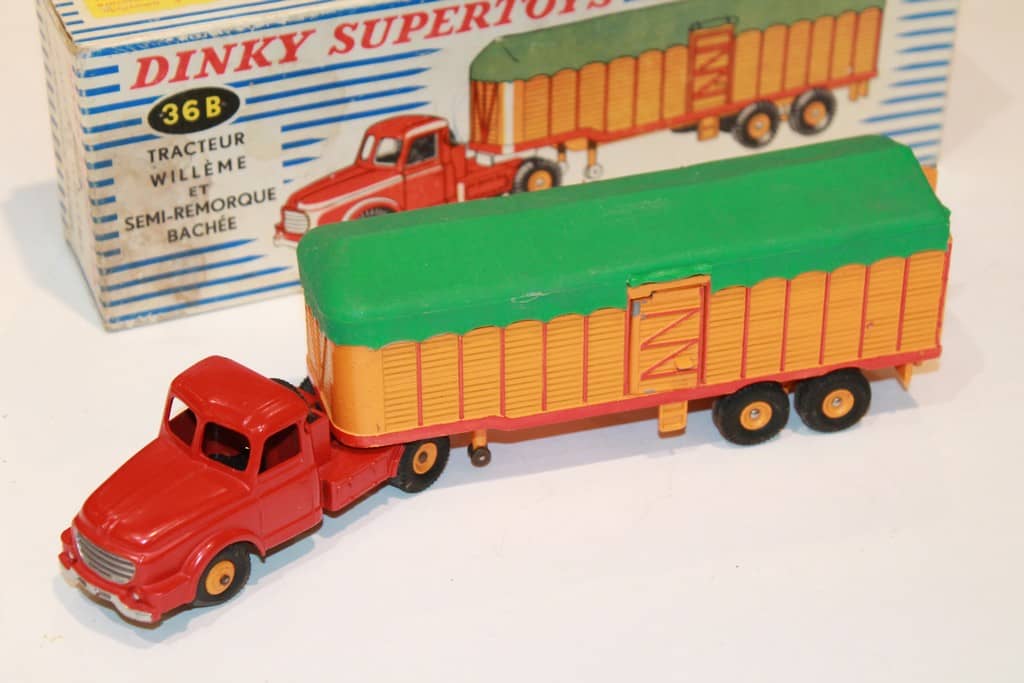 1:43 EDICOLA Willeme Tractor Truck + Semi-Remorque Bachee 1960 ED36B