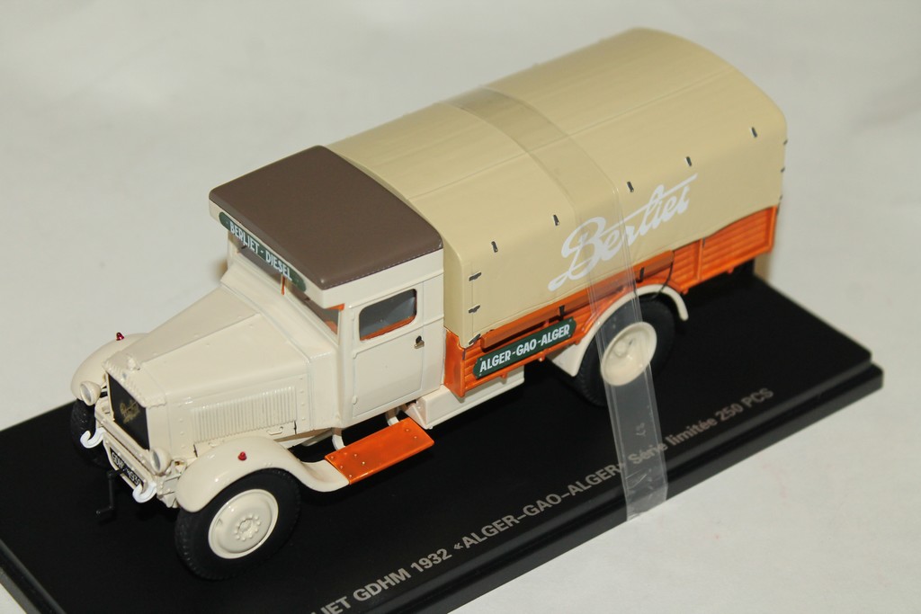 BERLIET GDHM "ALGER-GAO-ALGER" 1932 PERFEX 1/43°