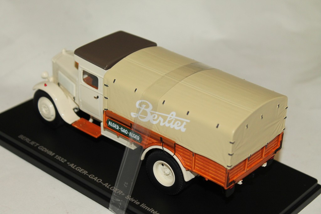 BERLIET GDHM "ALGER-GAO-ALGER" 1932 PERFEX 1/43°