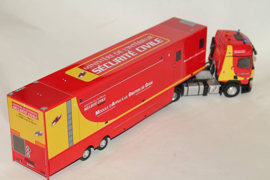 ELIGOR 118103 Echelle 1/43 | RENAULT T460 TRUCK TELONATO MINISTERE DE L'INTERIEUR SECURITE