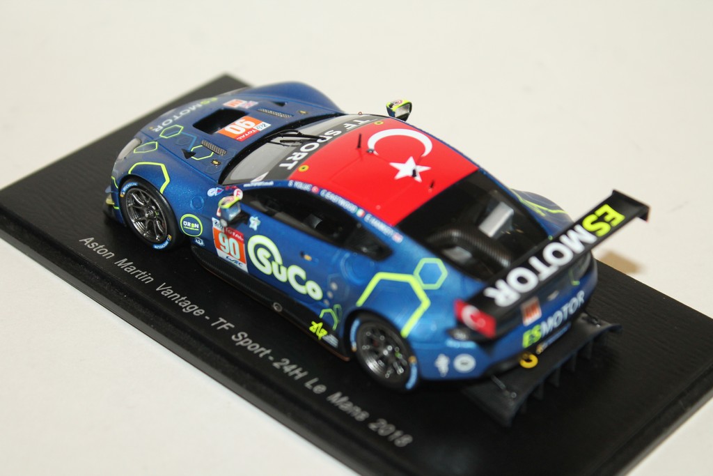 ASTON MARTIN VANTAGE TF SPORT N°90 LM 2018 SPARK 1/43°