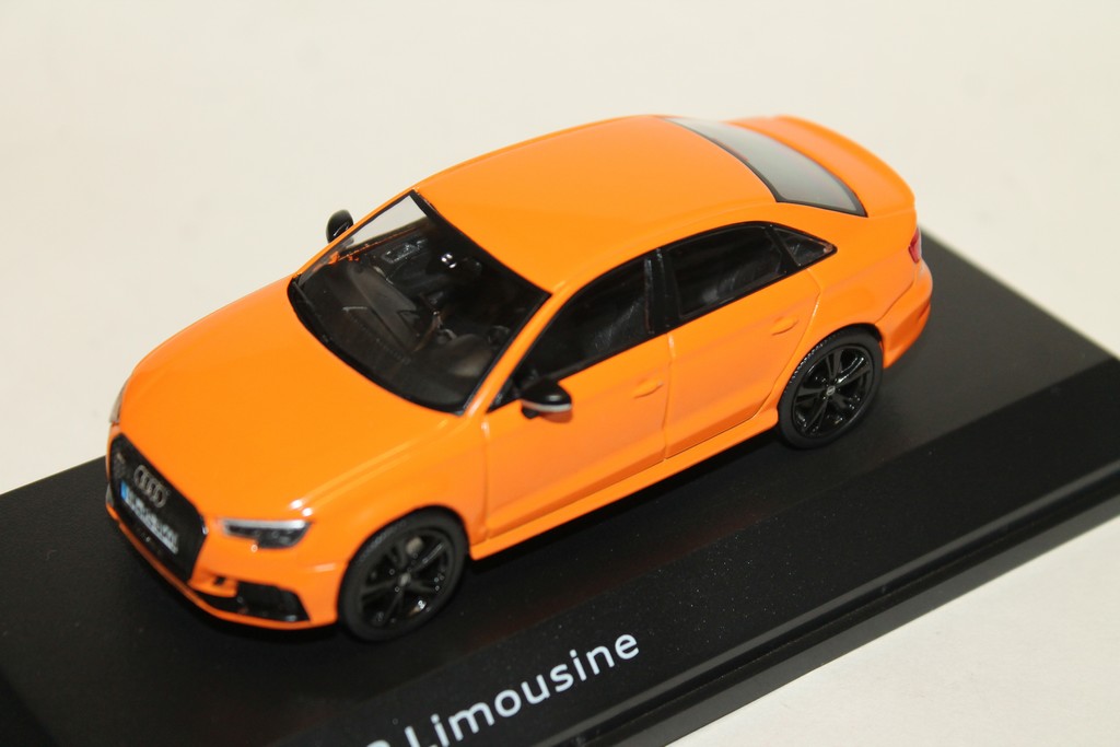 AUDI RS3 LIMOUSINE ORANGE 2017 ISCALE 1/43°