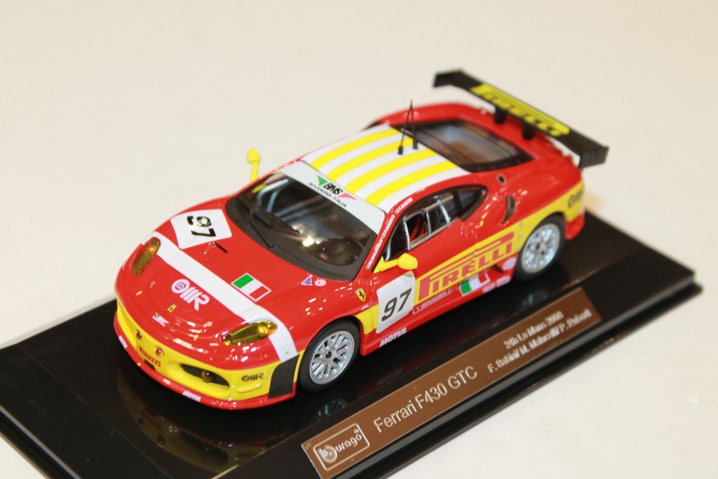 FERRARI F430 GTC 2008 BBURAGO 1/43°