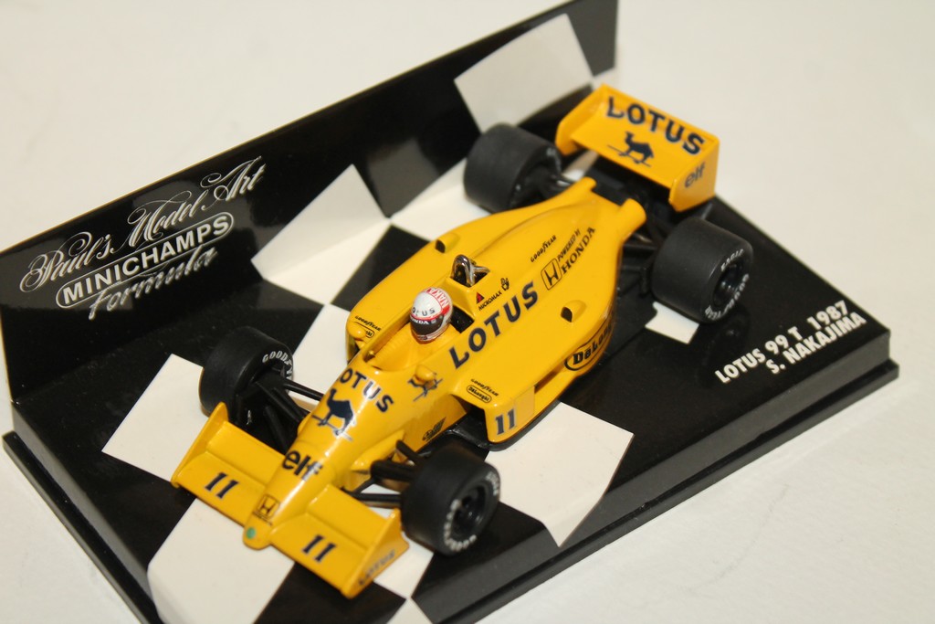 LOTUS 99 T N°11 1987 MINICHAMPS 1/43°