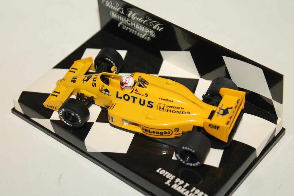 LOTUS 99 T N°11 1987 MINICHAMPS 1/43°