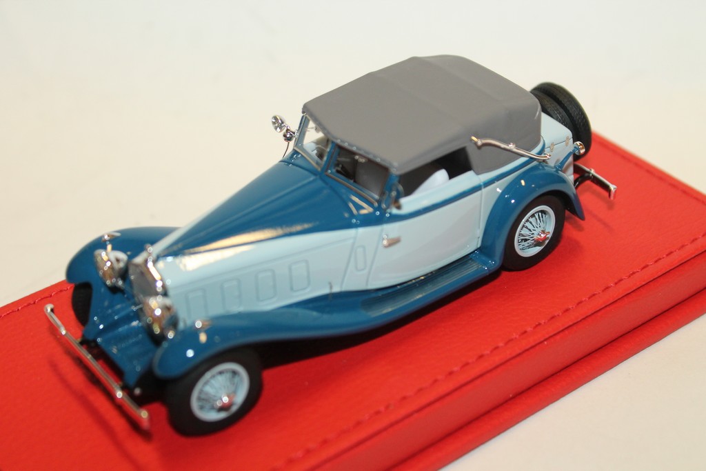 DELAGE D8 S BLEU 1933 EVRAT 1/43°