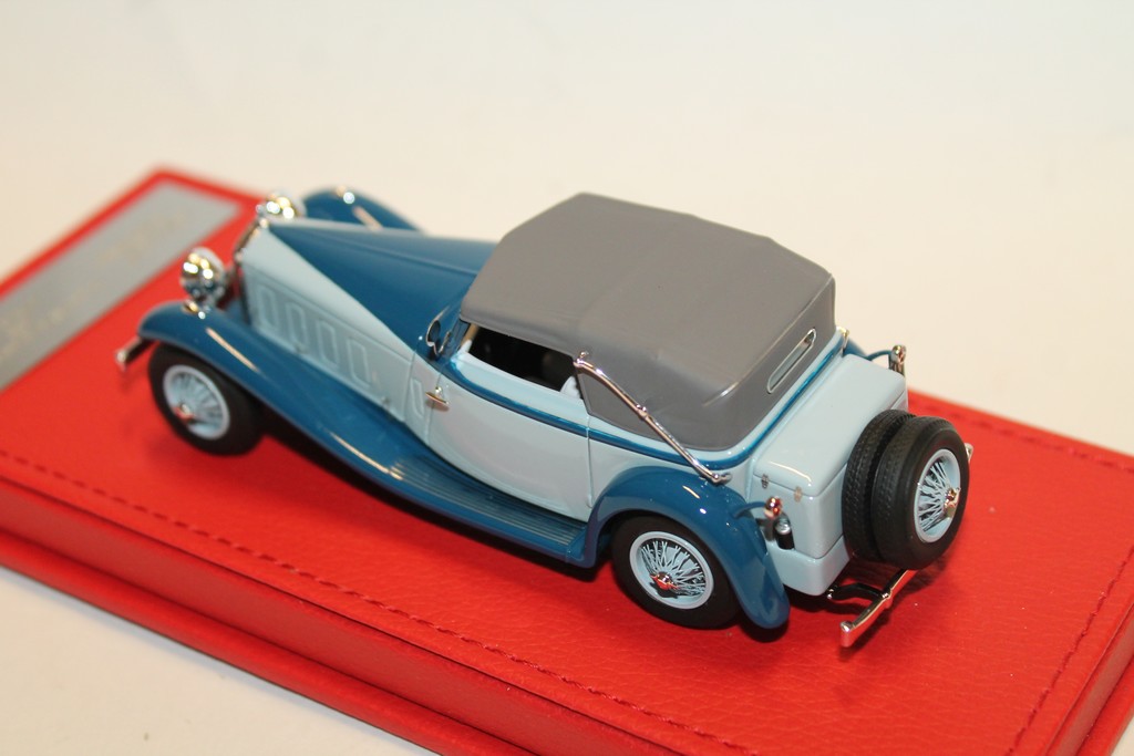 DELAGE D8 S BLEU 1933 EVRAT 1/43°