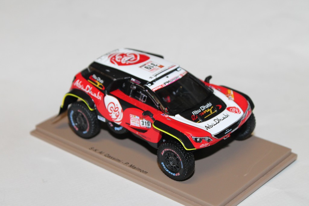 PEUGEOT 3008 DKR N°319 MAXI PH-SPORT DAKAR 2018 SAPRK 1/43°