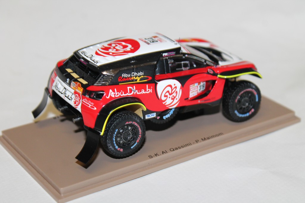 PEUGEOT 3008 DKR N°319 MAXI PH-SPORT DAKAR 2018 SAPRK 1/43°