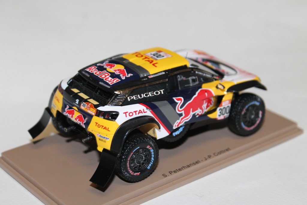 PEUGEOT 3008 DKR N°300 MAXI DAKAR 2018 SPARK 1/43°