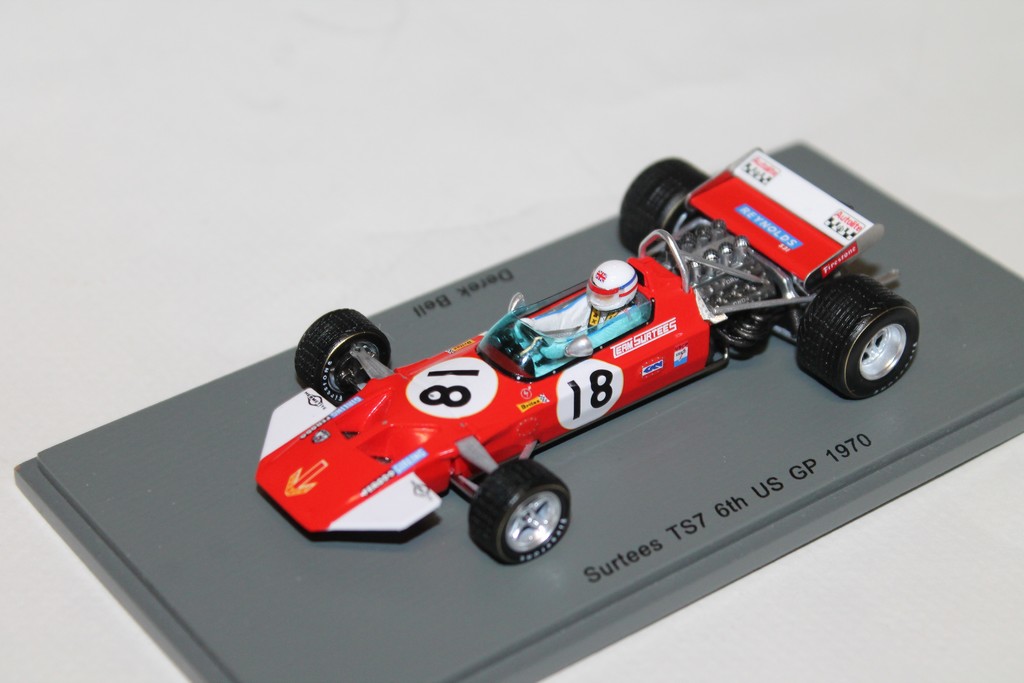 SURTEES TS7 N°18 US GP 1970 SPARK 1/43°