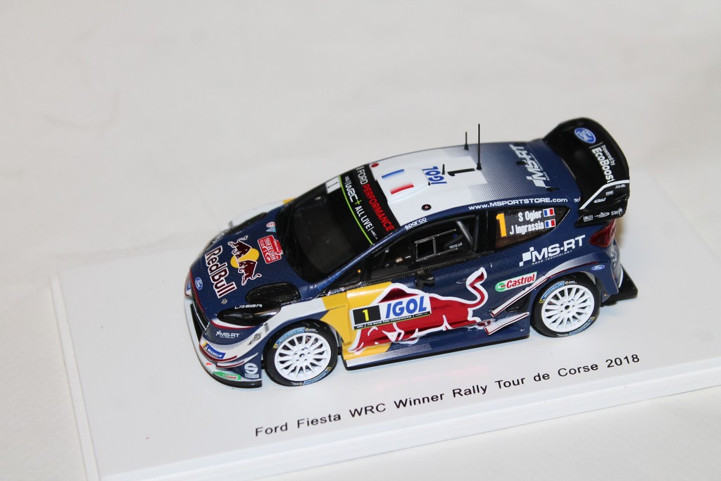 FORD FIESTA WRC N°1 TOUR DE CORSE 2018 SPARK 1/43°