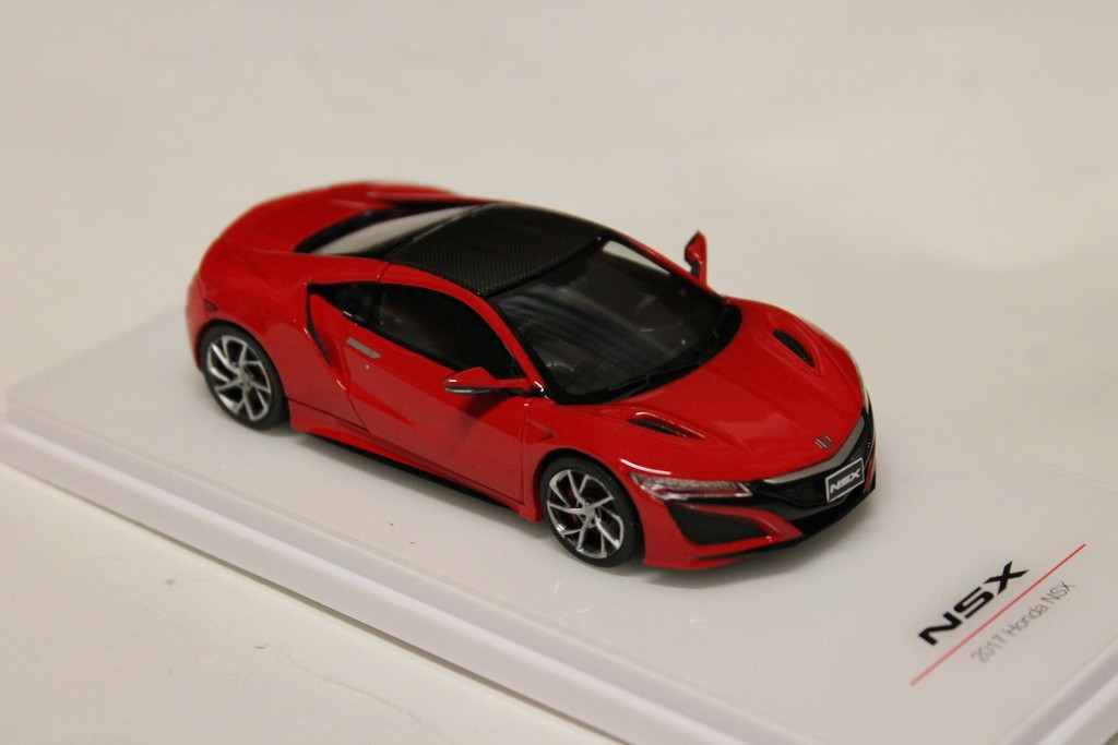 HONDA NSX ROUGE 2017 TSM 1/43°