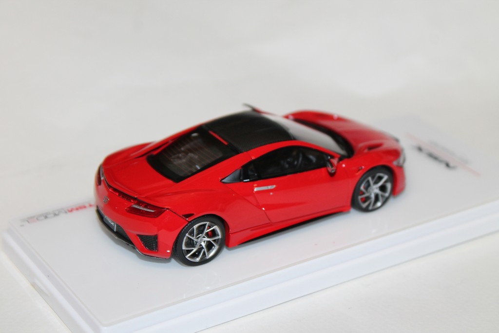 HONDA NSX ROUGE 2017 TSM 1/43°