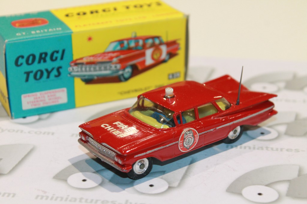 FIRE CHIEF BERLINE  ETAT: 5/5 MINT IN BOX