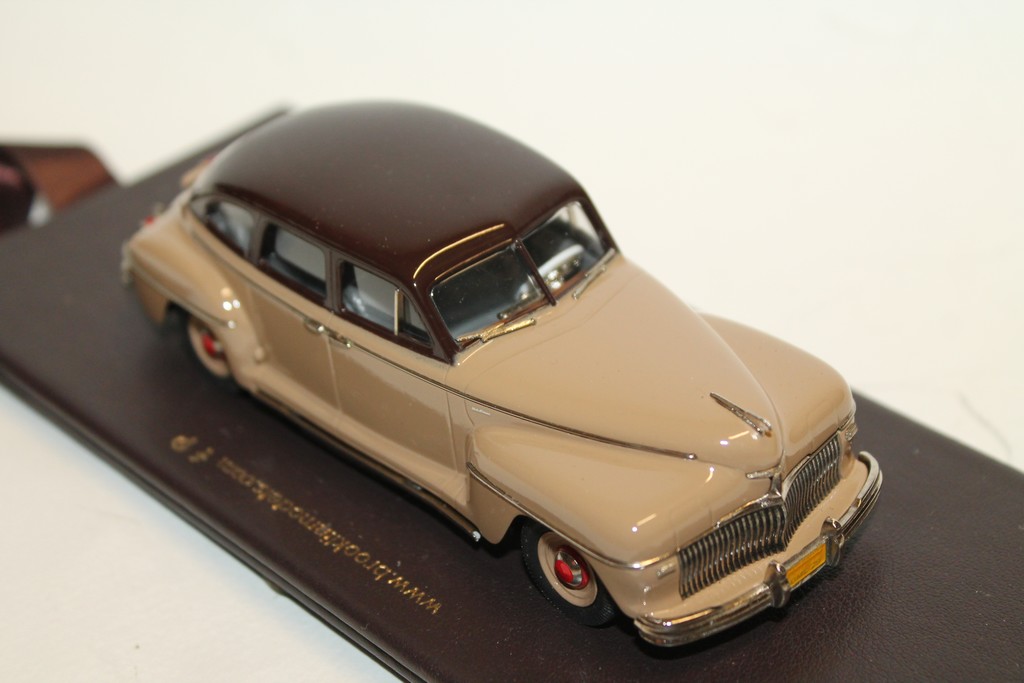 DESOTO DELUXE SEDAN BEIGE 1942 BROOKLIN MODELS 1/43°