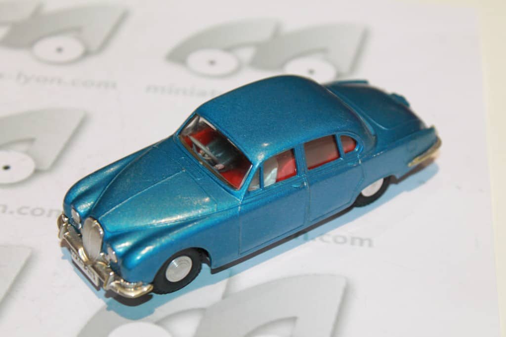 JAGUAR S TYPE BLEU 1963 SPOT ON 1/43°