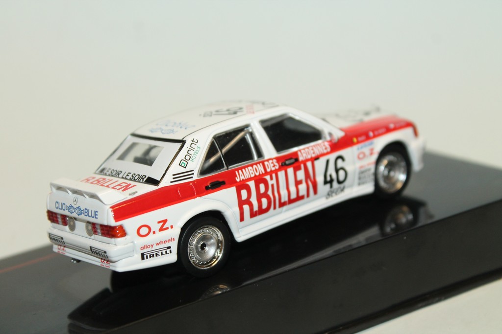 MERCEDES BENZ 190 E 2.3-16V N°46 ETCC 1986 IXO 1/43°