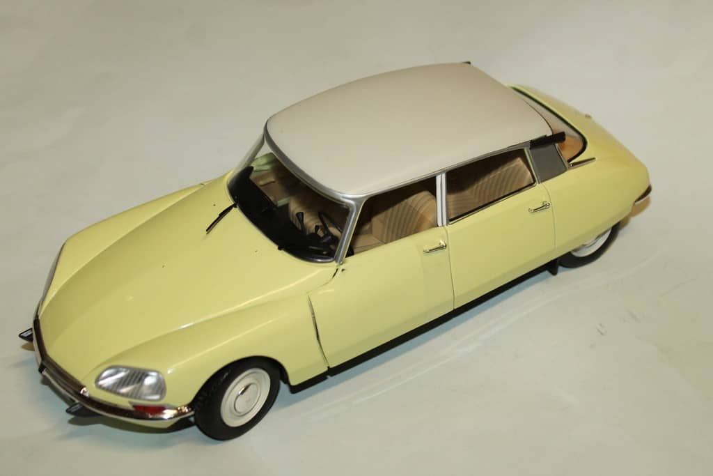 Miniature Solido – Citroën GS Jaune RA – Échelle 1/43 (occasion, Boîte)