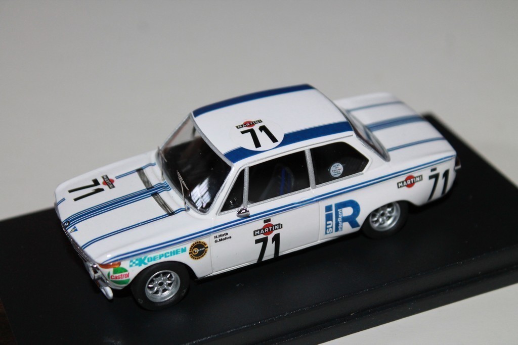 BMW 2002 24H DE SPA 73 N°71 TROFEU 1/43°