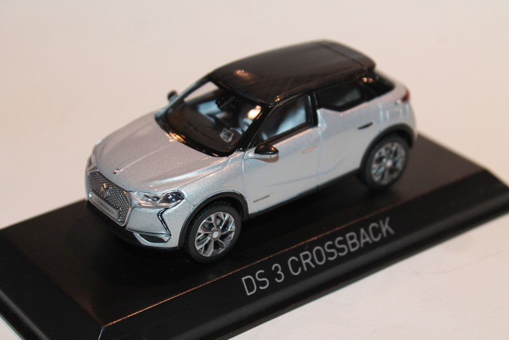 DS3 CROSSBACK GRIS PERLE 2019 NOREV 1/43°