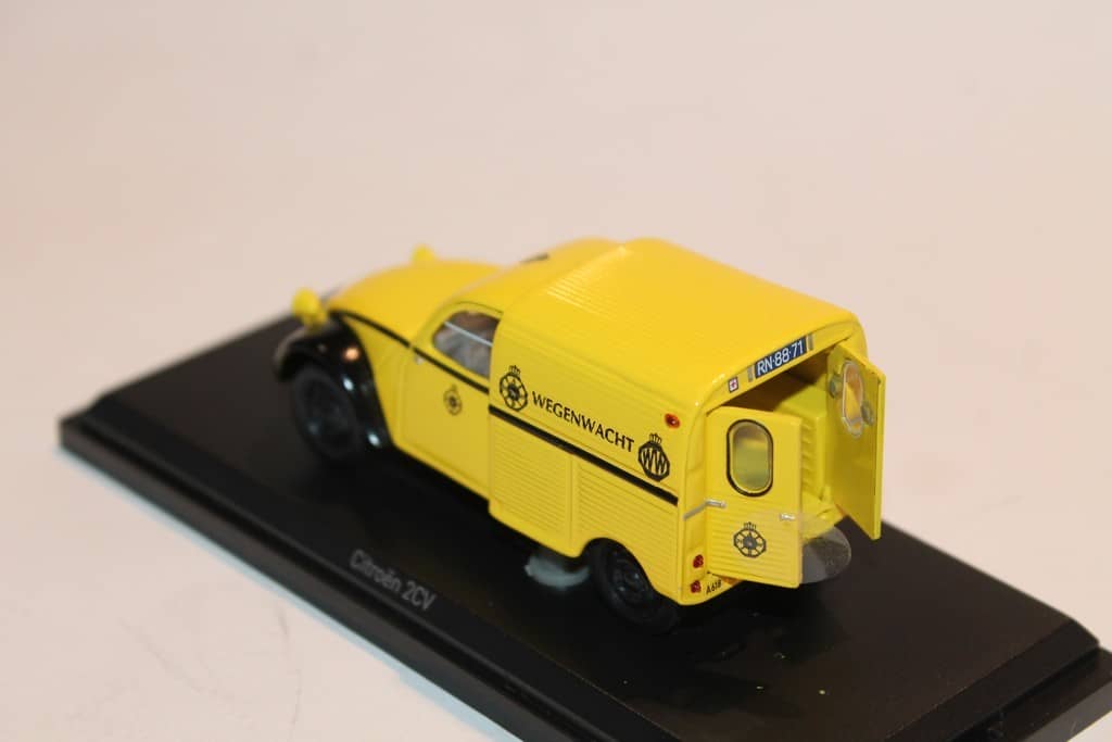 CITROEN 2CV AZU "WEGENWACHT" 1959 JAUNE NOREV 1/43°