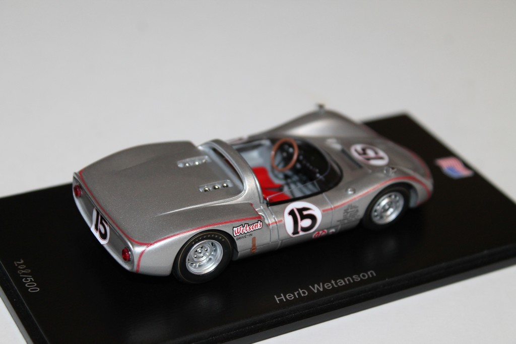 PORSCHE 906 USRRC BRIDGEHAMPTON 1966 SPARK 1/43°