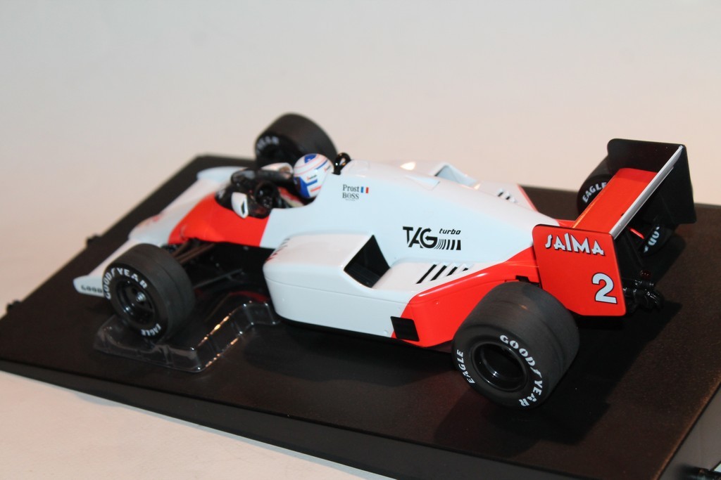 MCLAREN TAG MP4/2B N°1 PROST WORLD WNR 1986 MINICHAMPS 1/18°