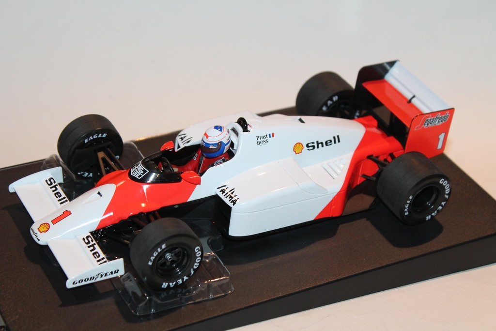 MCLAREN TAG MP4/2B N°2 PROST WORLD WNR 1985 MINICHAMPS 1/18°