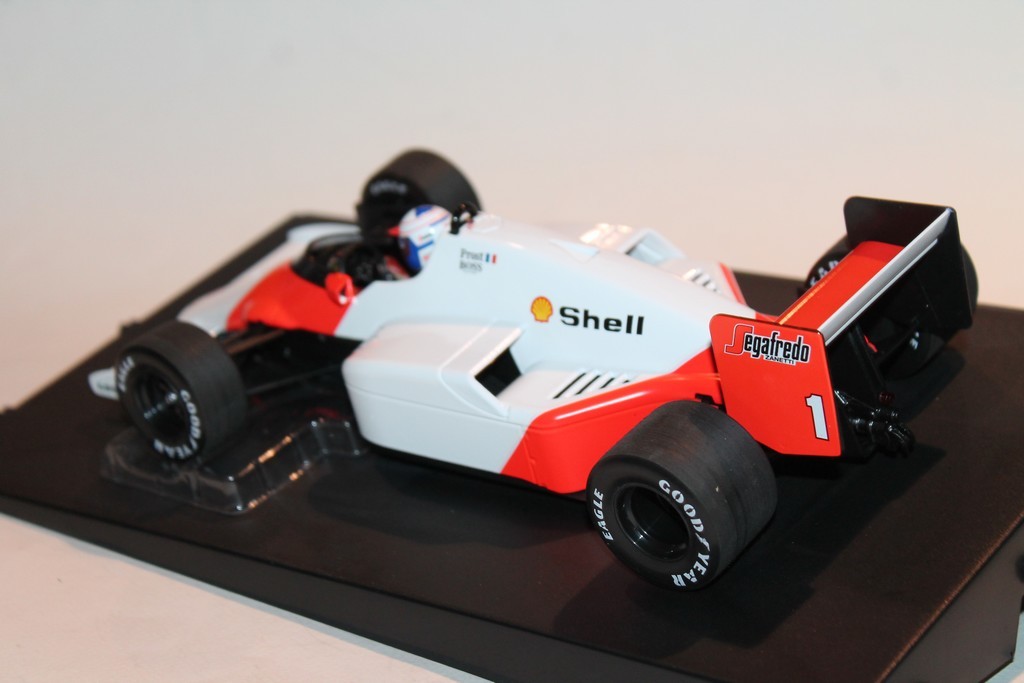 MCLAREN TAG MP4/2B N°2 PROST WORLD WNR 1985 MINICHAMPS 1/18°