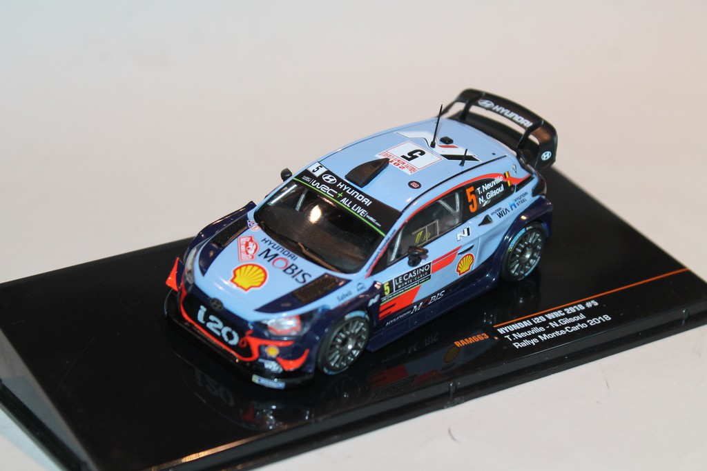 HYUNDAI I20 WRC MC2018 NEUVILLE IXO 1/43°