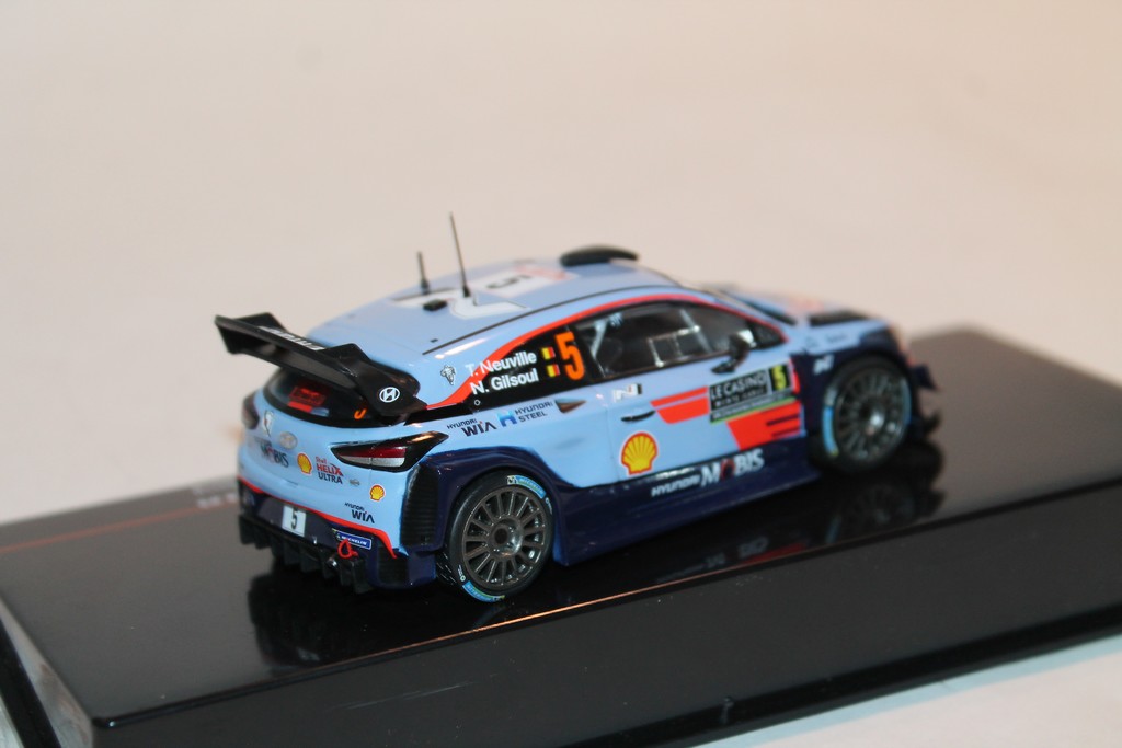 HYUNDAI I20 WRC MC2018 NEUVILLE IXO 1/43°