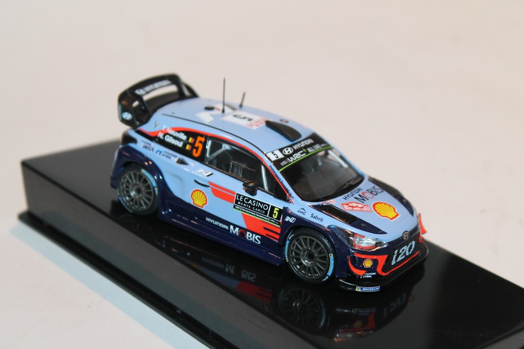 HYUNDAI I20 WRC MC2018 NEUVILLE IXO 1/43°