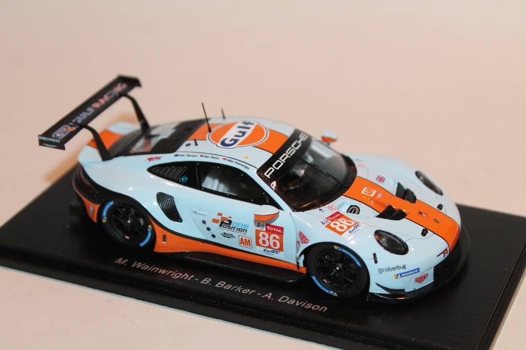 Porsche 911 RSR-19 86 3ème LMGTEAm Class 24 Heures du Mans 2023 Spark 18S933 - Miniatures Autos