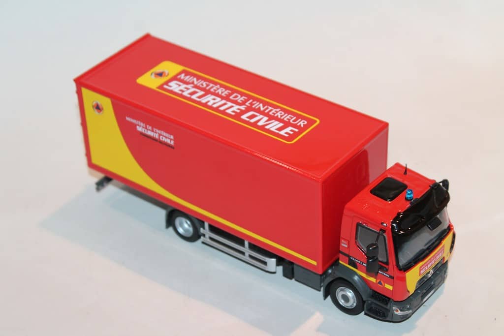 Miniature Eligor 1/43 - Renault Trafic Protection Civile 2019 (Réf 118012)
