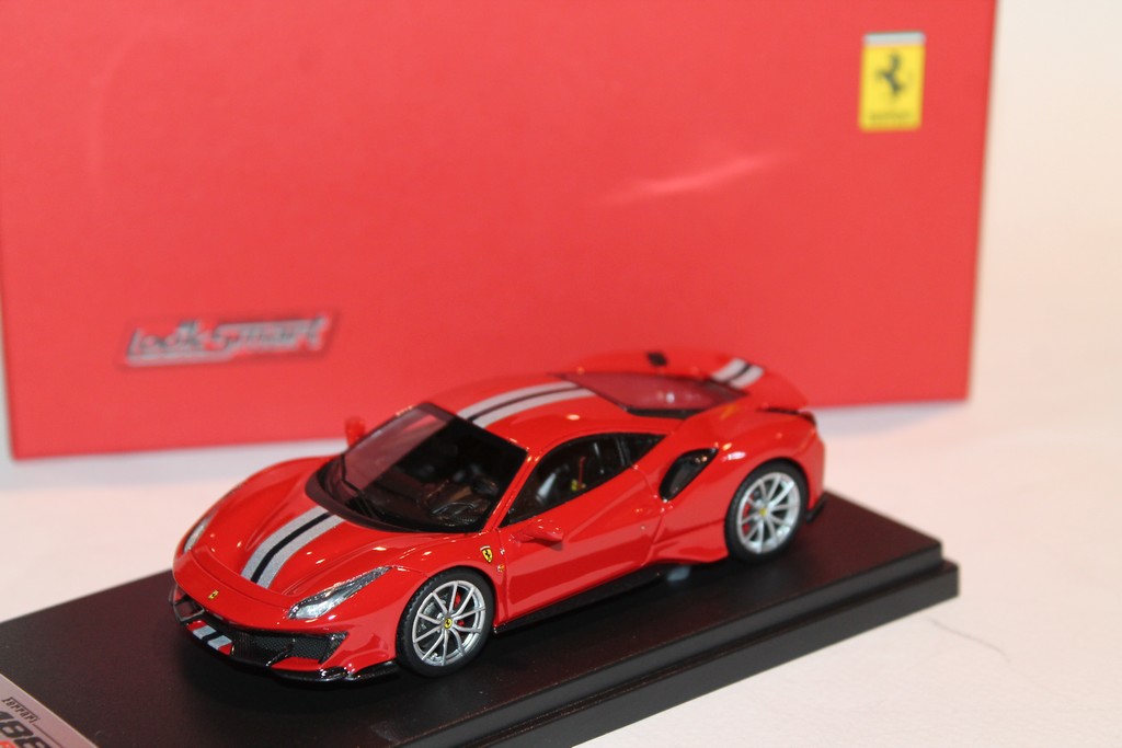 FERRARI 488 PISTA ROSSO CORSA 2018 LOOK SMART 1/43°