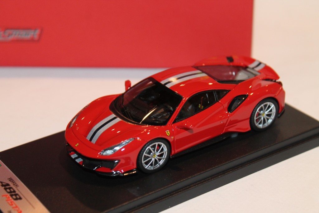 FERRARI 488 PISTA ROSSO CORSA 2018 LOOK SMART 1/43°