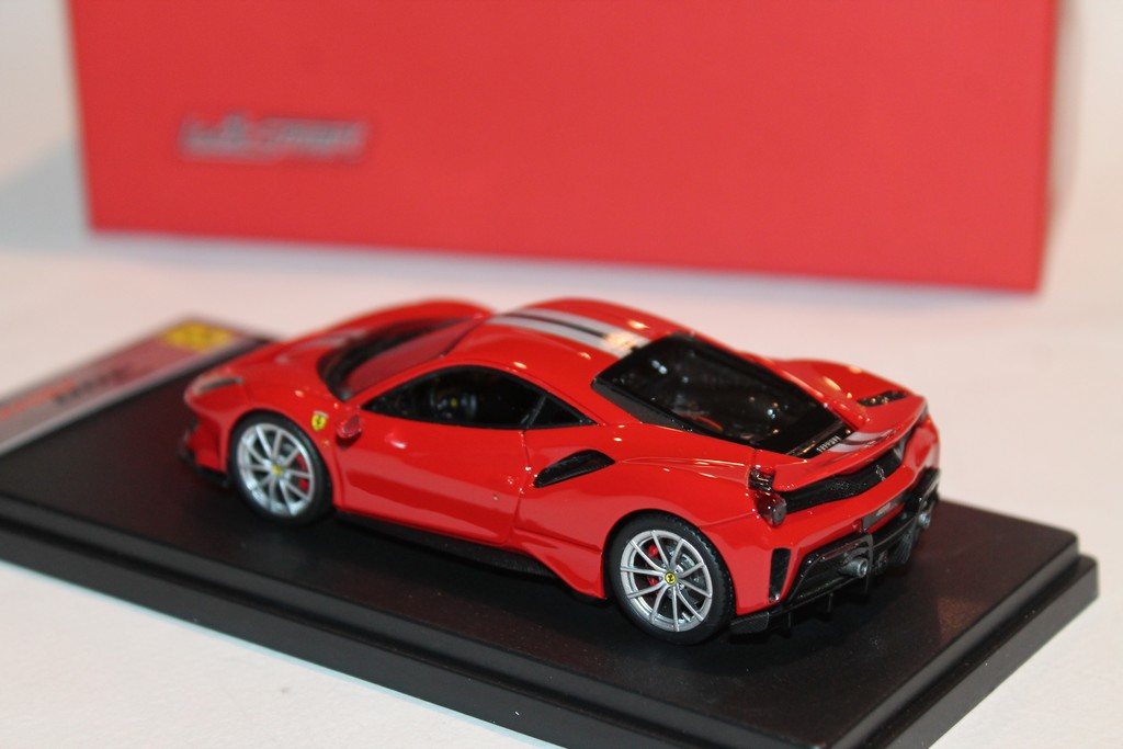 FERRARI 488 PISTA ROSSO CORSA 2018 LOOK SMART 1/43°