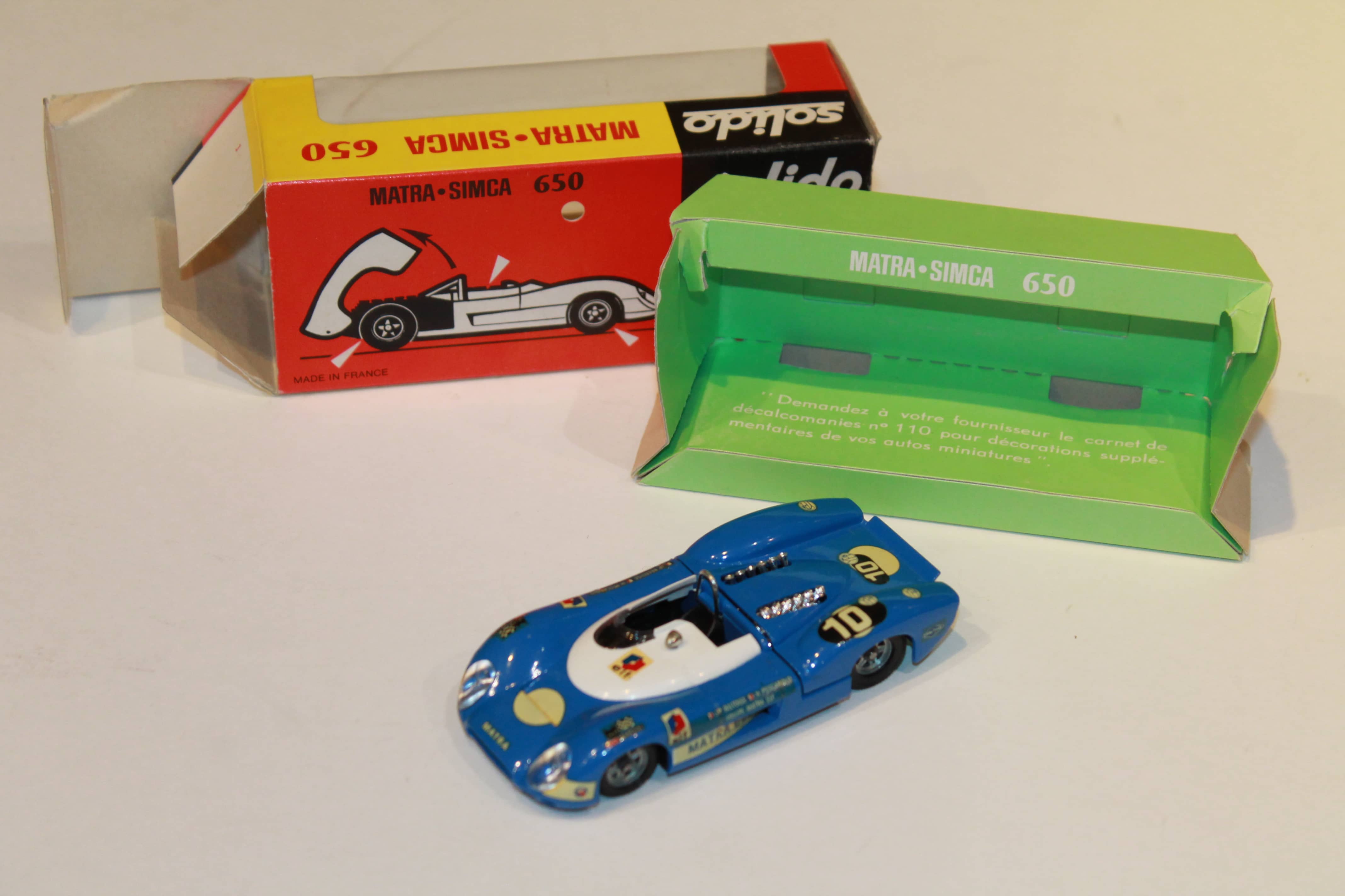 MATRA SIMCA 650 SOLIDO 1/43°