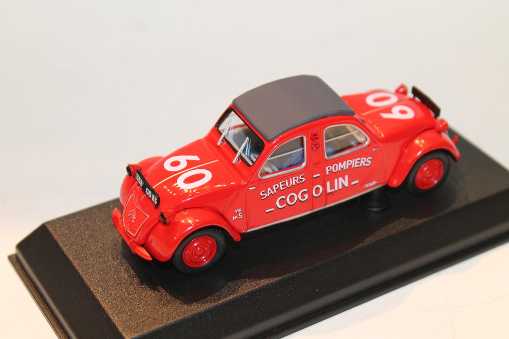 CITROËN 2CV "POMPIERS DE COGOLIN" 1961 NOREV 1/43°