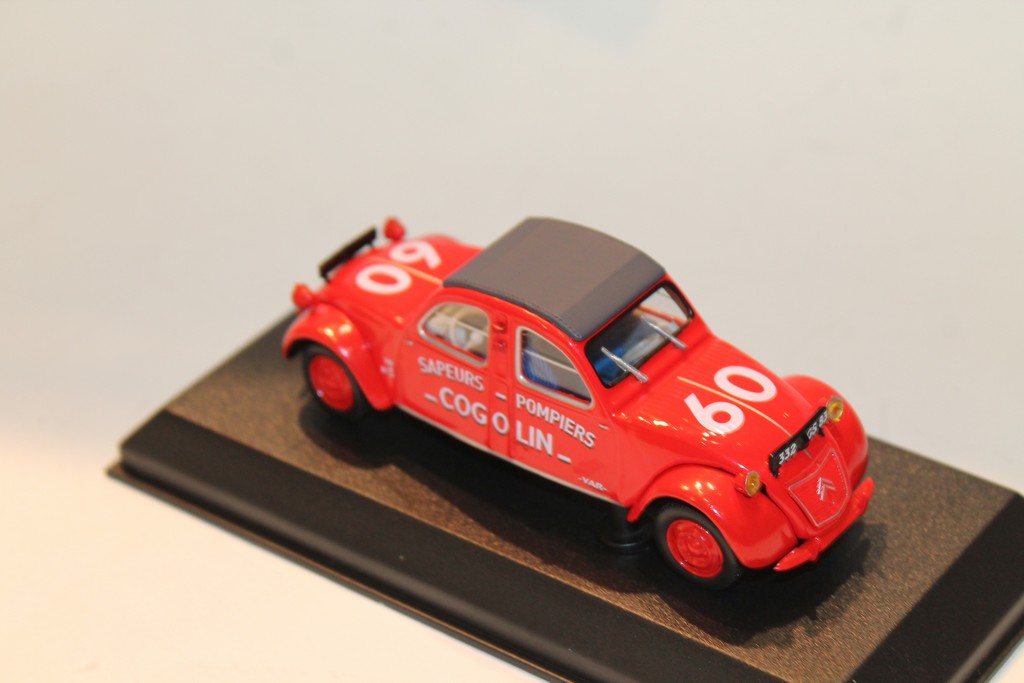 CITROËN 2CV "POMPIERS DE COGOLIN" 1961 NOREV 1/43°